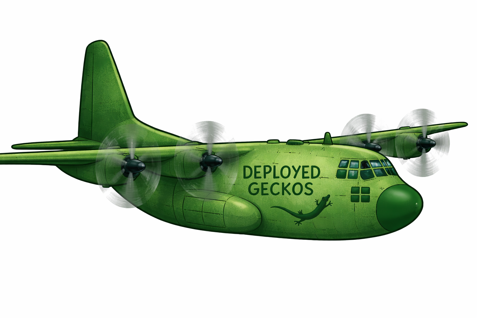 Deployed Geckos logo
